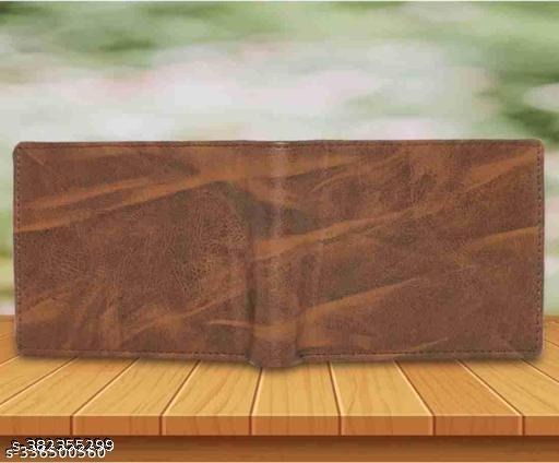 Classic Brown Leather Wallet for Men – Slim Bifold Wallet with Multiple Card Slots